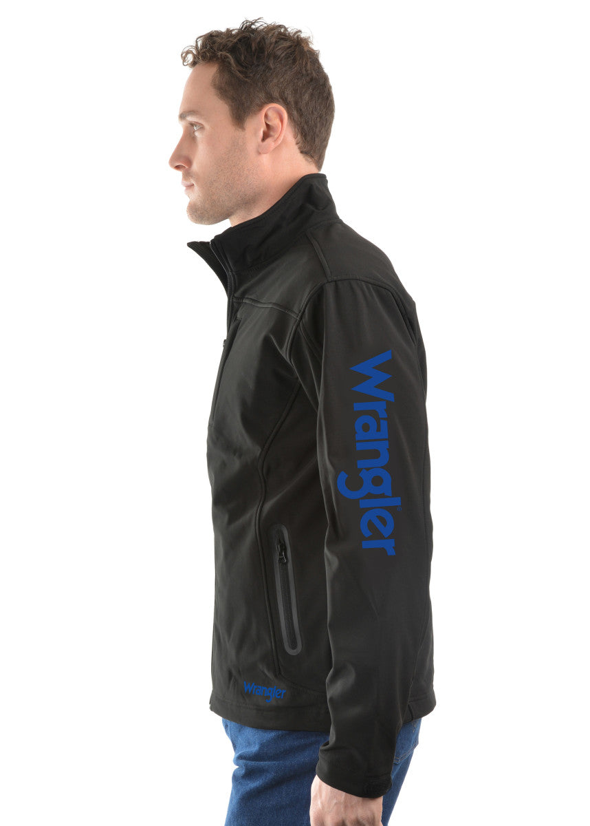 Wrangler Men's Logo Soft Shell Jacket