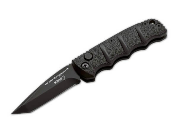 Kalashnikov Button Lock Mini Tanto D2 Steel Blade Knife