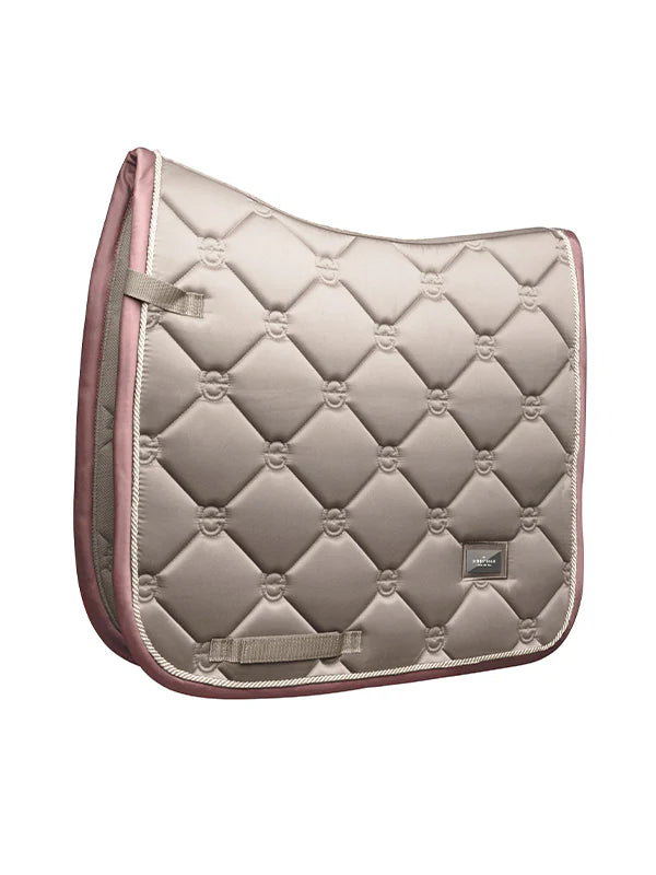 Equestrian Stockholm Dressage Saddle Pad Desert Rose