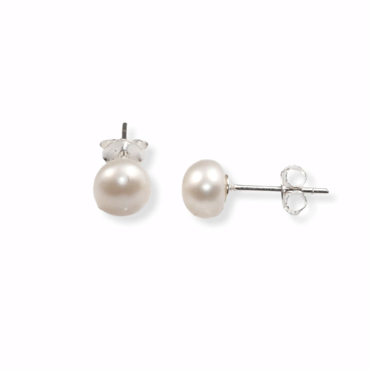 Mountain Creek Jewellery 7mm Freshwater Pearl Stud Earrings