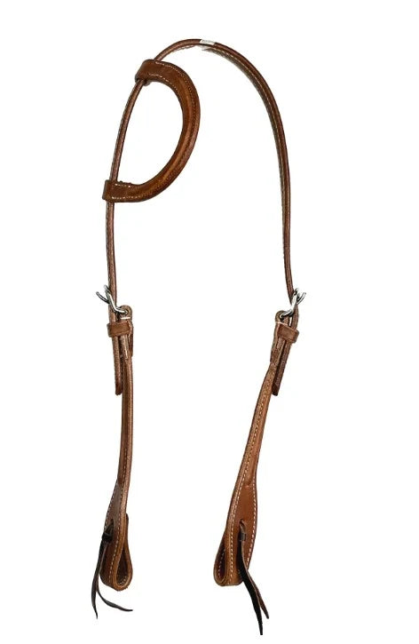Ezy Ride Bridle One Ear Stitched with Raised Leather
