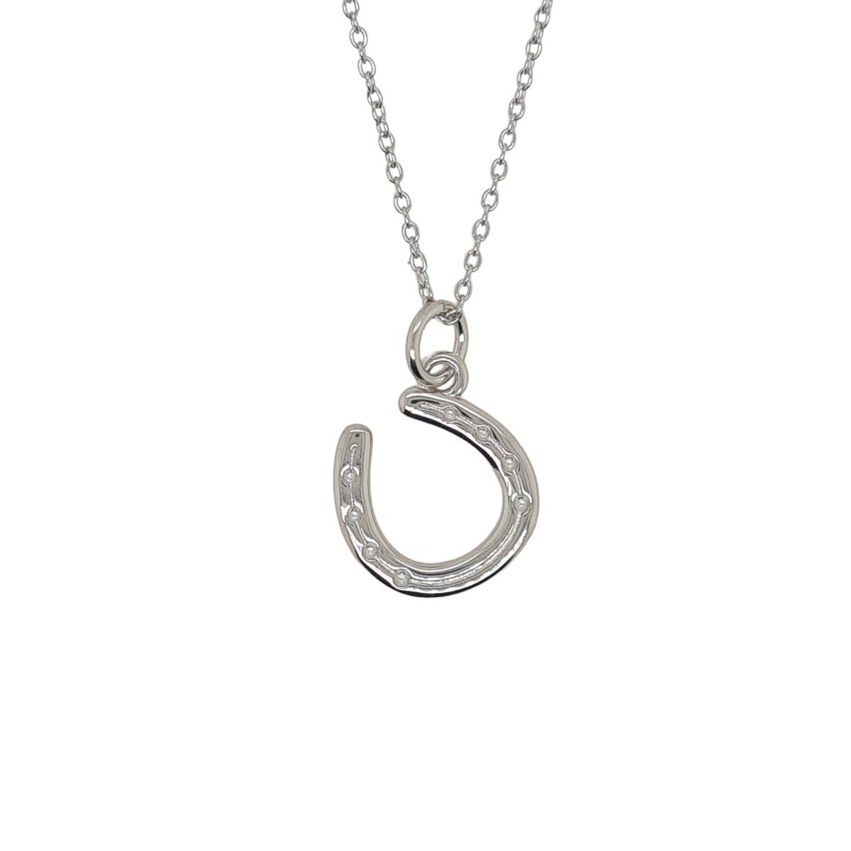 Mountain Creek Jewellery Stirling Silver Chain with Horseshoe Pendant