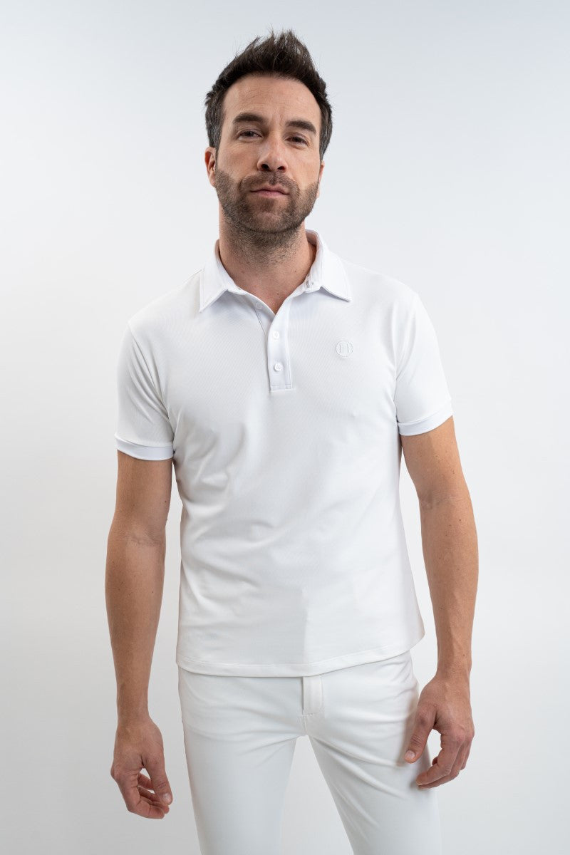 Harcour Preston Mens Polo Long Sleeve