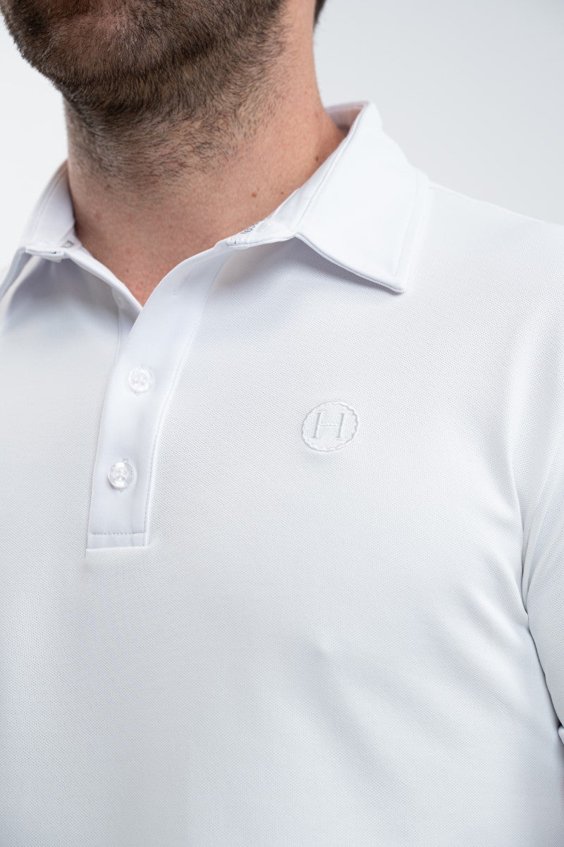 Harcour Preston Mens Polo Long Sleeve
