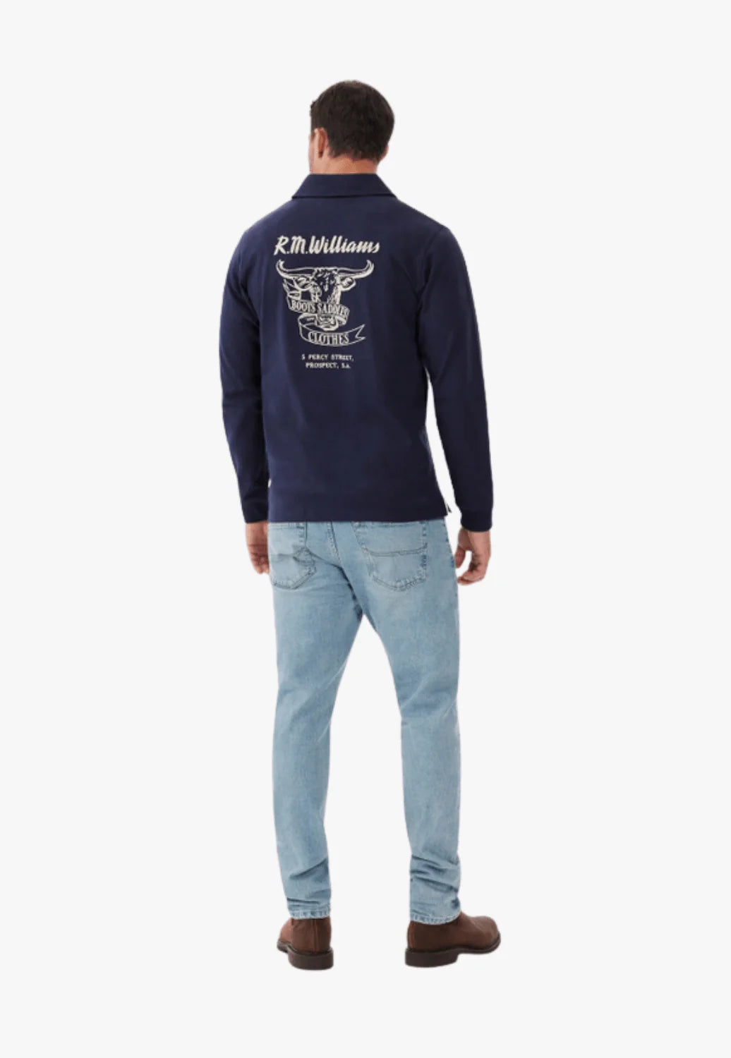 RM Williams Beaufort Dark Navy