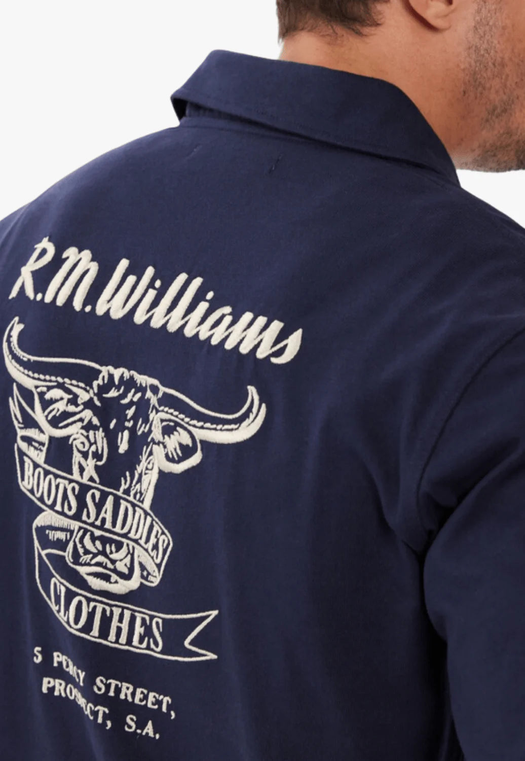 RM Williams Beaufort Dark Navy