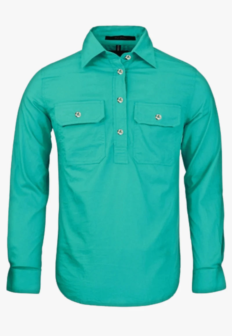 Women's Pilbara Open Front Long Sleeve Shirt