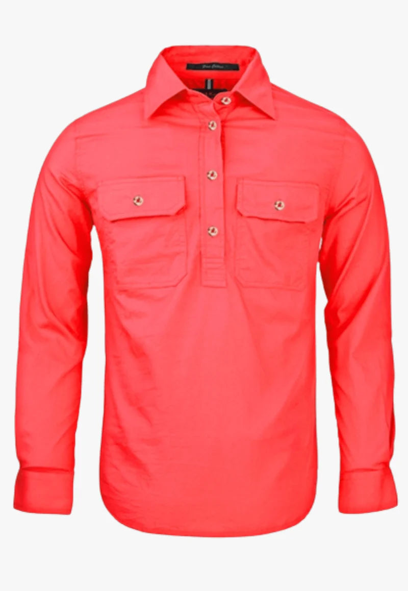Women's Pilbara Open Front Long Sleeve Shirt