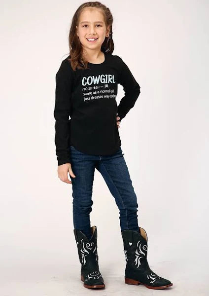 Roper Define It Girls Tee