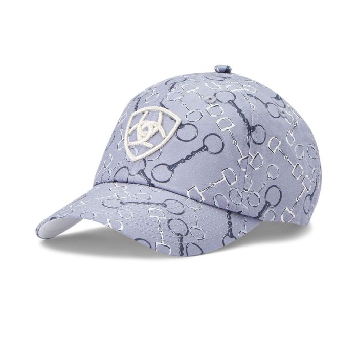 Ariat Uni Cotton Print Cap Charcoal Bit Print